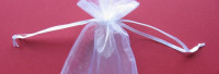 Organzabeutel weiss 15x10cm Organzabeutel weiss 15x10cm
