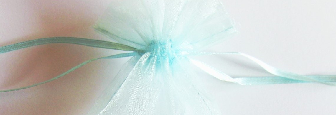Organzabeutel babyblau 15x10cm Organzabeutel babyblau 15x10cm