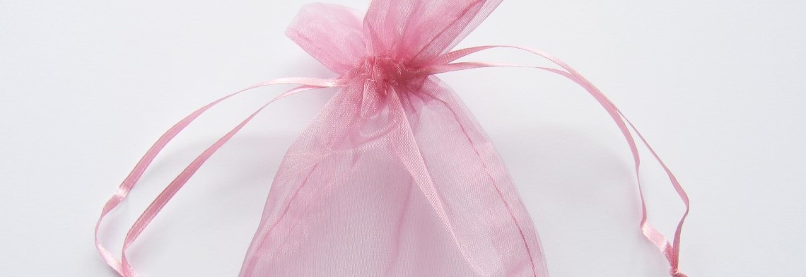 Organzabeutel rosé 15x10cm Organzabeutel rosé 15x10cm