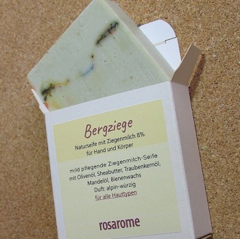 Bergziege - Seife mit Ziegenmilch