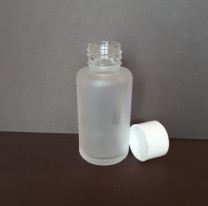 Glasflasche satiniert    50ml