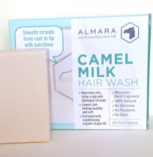 Kamelmilch Haarseife Pur     120g