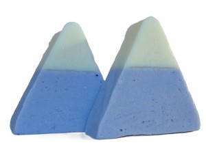 Naturseife Lavendel Eckle, 2 Stück, zusammen 45g