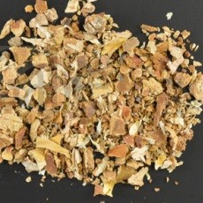 Birkenrinde geschnitten