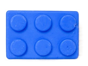 Kinderseife "soapy bricks" blau 60g