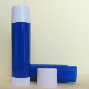 Lippenstift-Hülse 6ml blau PP,   1St
