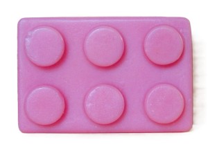 Kinderseife "soapy bricks" pink   60g