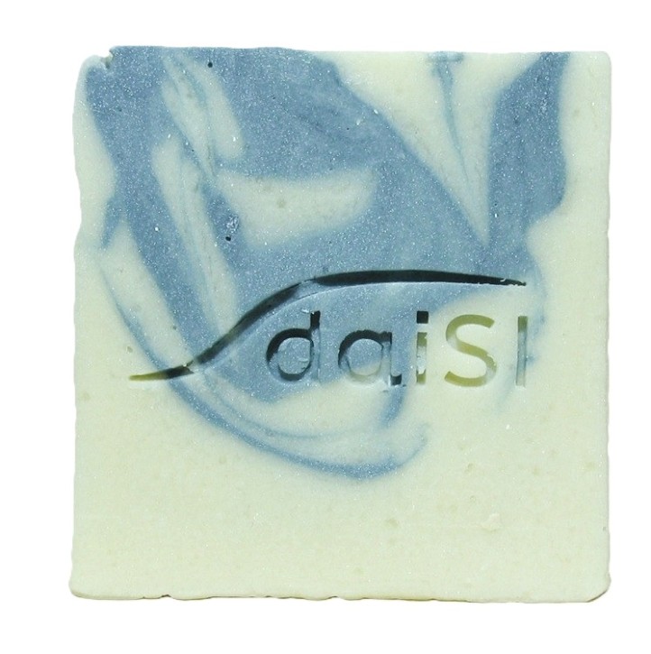 Ziege blau-weiss Ziegenmilchseife    60g