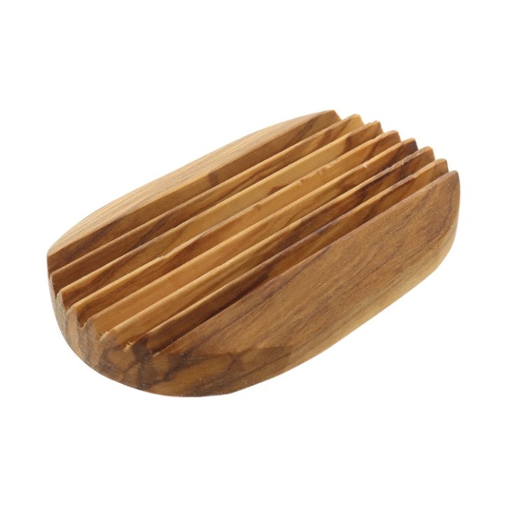 Seifenablage aus Olivenholz