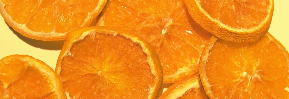 Orangen Scheiben, getrocknet Orangen Scheiben, getrocknet