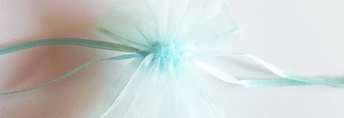 Organzabeutel babyblau 15x10cm Organzabeutel babyblau 15x10cm