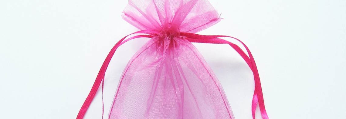Organzabeutel hot-pink 15x10cm Organzabeutel hot-pink 15x10cm